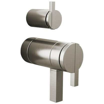 Brizo - Frank Lloyd Wright TempAssure Thermostatic Valve with Integrated Diverter Trim Lunar Handle Kit