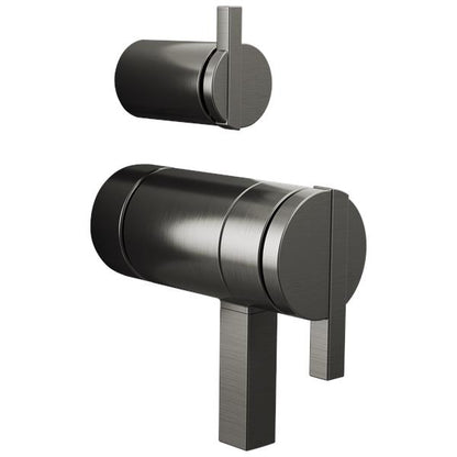 Brizo - Frank Lloyd Wright TempAssure Thermostatic Valve with Integrated Diverter Trim Lunar Handle Kit