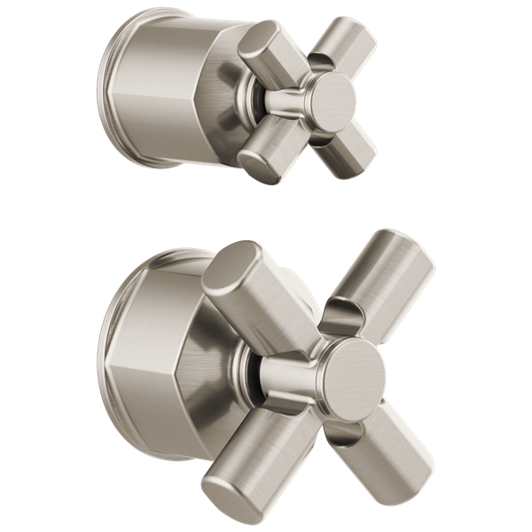 Brizo - Invari Pressure Balance Valve with Integrated Diverter Trim Cross Handle Kit