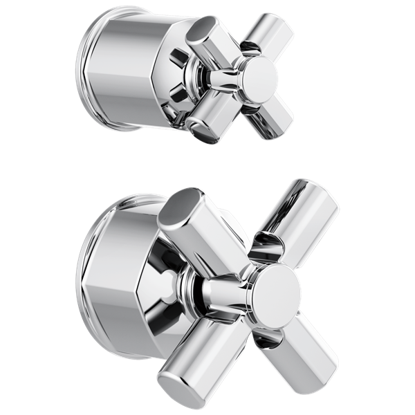 Brizo - Invari Pressure Balance Valve with Integrated Diverter Trim Cross Handle Kit