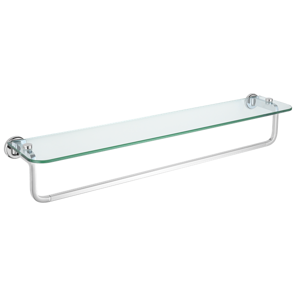Delta - Kendari 24 Inch Towel Bar With Glass Shelf