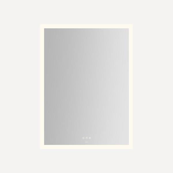 Robern - Instinct 30X40 Inch Rectangular Flat Frameless Wall Mounted Bathroom Mirror with LED Lighting