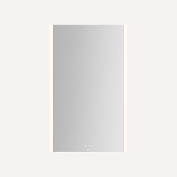 Robern - Instinct 30X48 Inch Rectangular Flat Frameless Wall Mounted Bathroom Mirror with LED Lighting