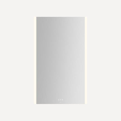 Robern - Instinct 30X48 Inch Rectangular Flat Frameless Wall Mounted Bathroom Mirror with LED Lighting