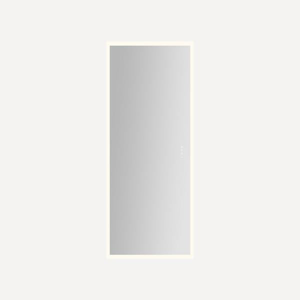 Robern - Instinct 30X72 Inch Rectangular Flat Frameless Wall Mounted Bathroom Mirror with LED Lighting
