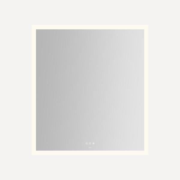 Robern - Instinct 36X40 Inch Rectangular Flat Frameless Wall Mounted Bathroom Mirror with LED Lighting