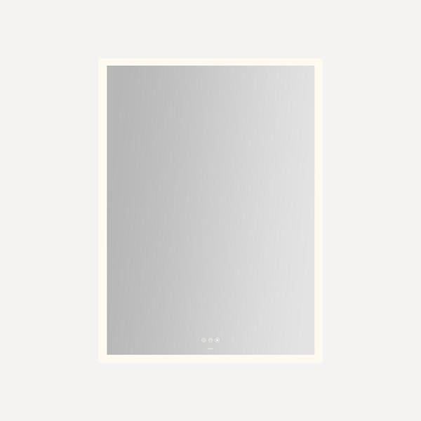 Robern - Instinct 36X48 Inch Rectangular Flat Frameless Wall Mounted Bathroom Mirror with LED Lighting