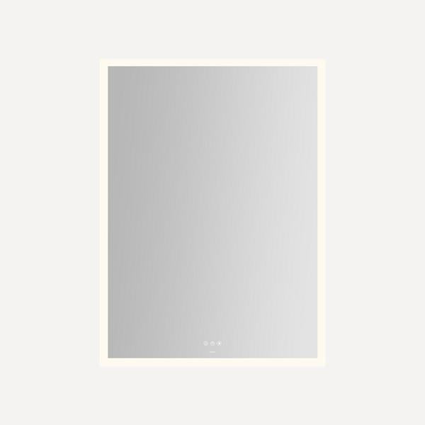 Robern - Instinct 48X36 Inch Rectangular Flat Frameless Wall Mounted Bathroom Mirror with LED Lighting