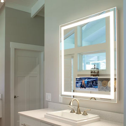 Electric Mirror - Integrity Lighted Mirror With 15.6 Inch TV