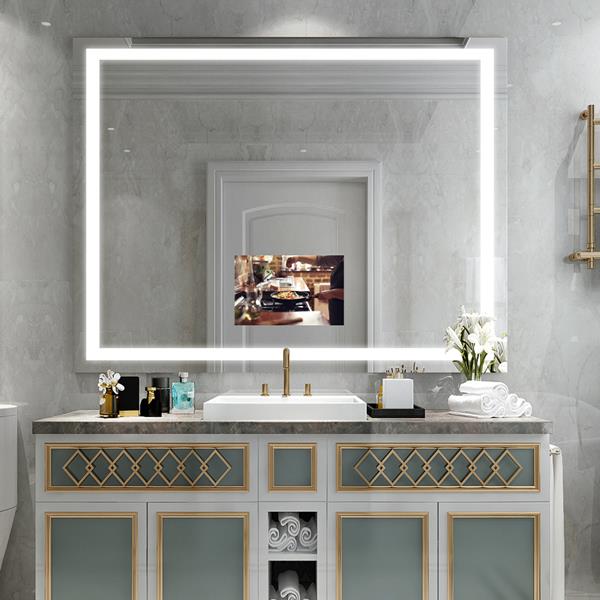Electric Mirror - Integrity Lighted Mirror With 15.6 Inch TV