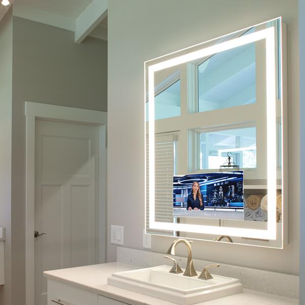 Electric Mirror - Integrity Lighted Mirror With 21.5 Inch TV