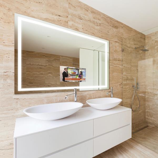 Electric Mirror - Integrity Lighted Mirror With 21.5 Inch TV
