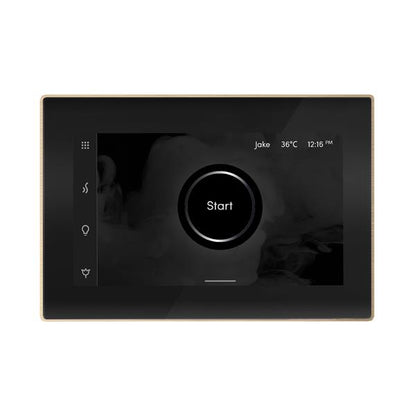 Mr. Steam - Isteamx Steam Shower Control And Aroma Glass Steamhead
