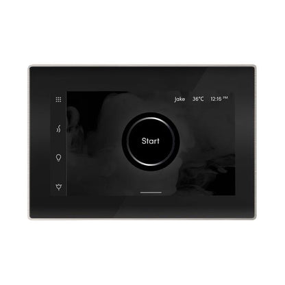 Mr. Steam - Isteamx Steam Shower Control And Aroma Glass Steamhead