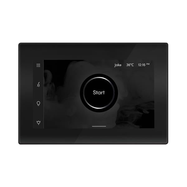 Mr. Steam - Isteamx Steam Shower Control And Aroma Glass Steamhead