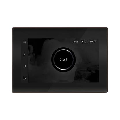 Mr. Steam - Isteamx Steam Shower Control And Aroma Glass Steamhead