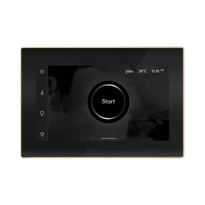 Mr. Steam - Isteamx Steam Shower Control And Aroma Glass Steamhead