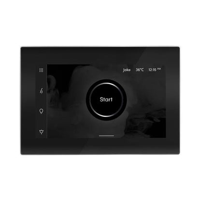 Mr. Steam - Isteamx Steam Shower Control And Aroma Glass Steamhead