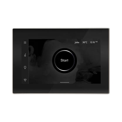 Mr. Steam - Isteamx Steam Shower Control And Aroma Glass Steamhead