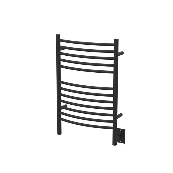 Amba - Jeeves Model E Curved 12 Bar Hardwired Towel Warmer