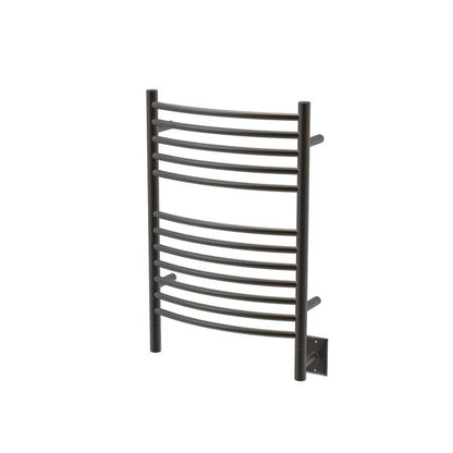 Amba - Jeeves Model E Curved 12 Bar Hardwired Towel Warmer