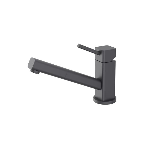 Flusso - Smallie - Stainless Steel Kitchen Faucet With Pull Out