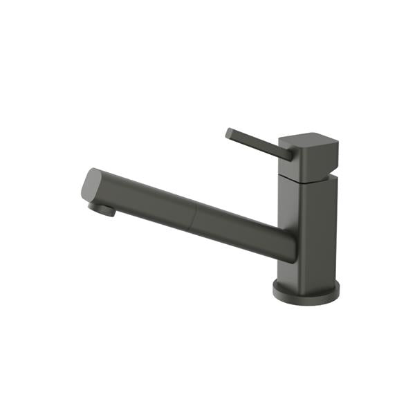 Flusso - Smallie - Stainless Steel Kitchen Faucet With Pull Out