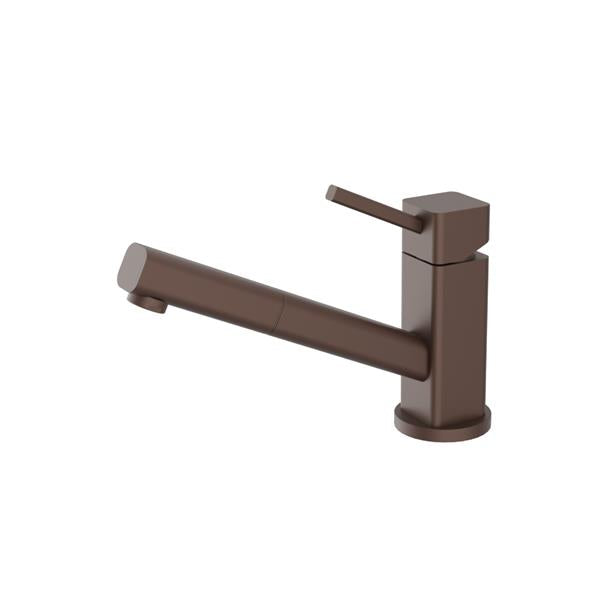 Flusso - Smallie - Stainless Steel Kitchen Faucet With Pull Out
