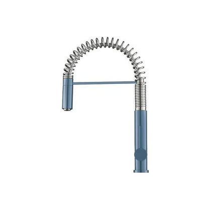Flusso - Dixie - Semi-Professional Dual Spray Stainless Steel Kitchen Faucet With Pull Out