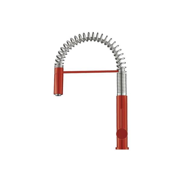 Flusso - Dixie - Semi-Professional Dual Spray Stainless Steel Kitchen Faucet With Pull Out
