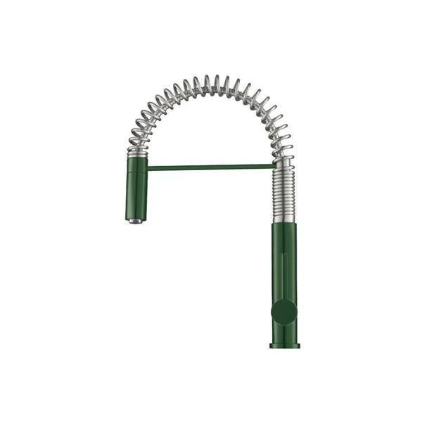 Flusso - Dixie - Semi-Professional Dual Spray Stainless Steel Kitchen Faucet With Pull Out