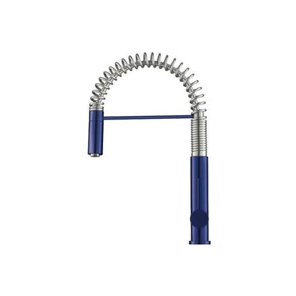 Flusso - Dixie - Semi-Professional Dual Spray Stainless Steel Kitchen Faucet With Pull Out