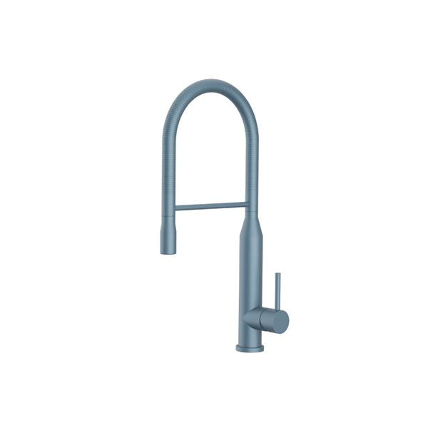 Flusso - Glatt - Semi-Professional Dual Spray Stainless Steel Kitchen Faucet With Pull Out
