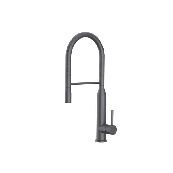 Flusso - Glatt - Semi-Professional Dual Spray Stainless Steel Kitchen Faucet With Pull Out