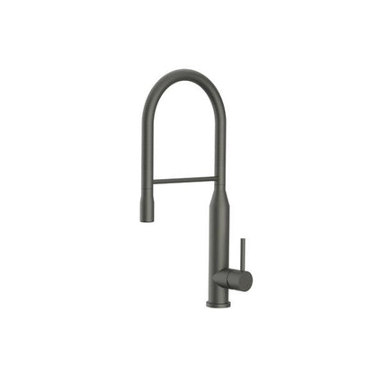 Flusso - Glatt - Semi-Professional Dual Spray Stainless Steel Kitchen Faucet With Pull Out