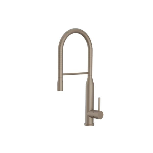 Flusso - Glatt - Semi-Professional Dual Spray Stainless Steel Kitchen Faucet With Pull Out