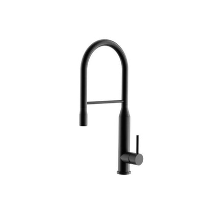 Flusso - Glatt - Semi-Professional Dual Spray Stainless Steel Kitchen Faucet With Pull Out