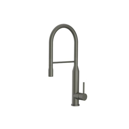 Flusso - Glatt - Semi-Professional Dual Spray Stainless Steel Kitchen Faucet With Pull Out