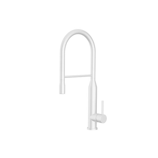 Flusso - Glatt - Semi-Professional Dual Spray Stainless Steel Kitchen Faucet With Pull Out