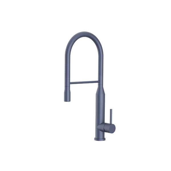 Flusso - Glatt - Semi-Professional Dual Spray Stainless Steel Kitchen Faucet With Pull Out