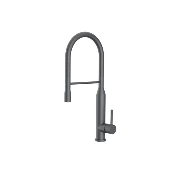Flusso - Glatt - Semi-Professional Dual Spray Stainless Steel Kitchen Faucet With Pull Out