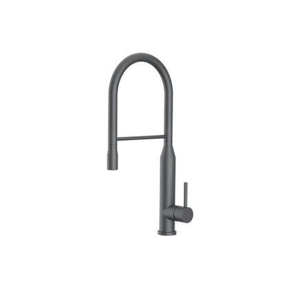 Flusso - Glatt - Semi-Professional Dual Spray Stainless Steel Kitchen Faucet With Pull Out