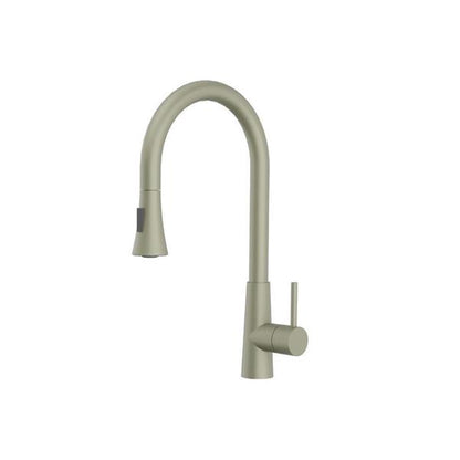 Flusso - Zest - Dual Spray Stainless Steel Kitchen Faucet With Pull Out