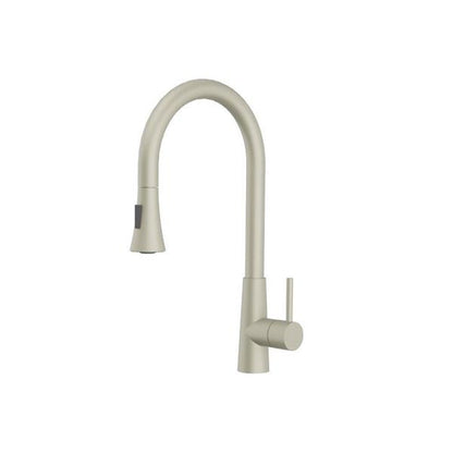 Flusso - Zest - Dual Spray Stainless Steel Kitchen Faucet With Pull Out