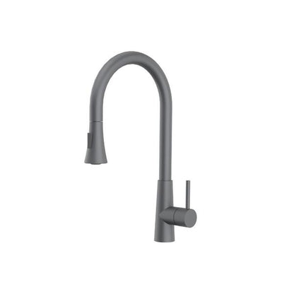 Flusso - Zest - Dual Spray Stainless Steel Kitchen Faucet With Pull Out