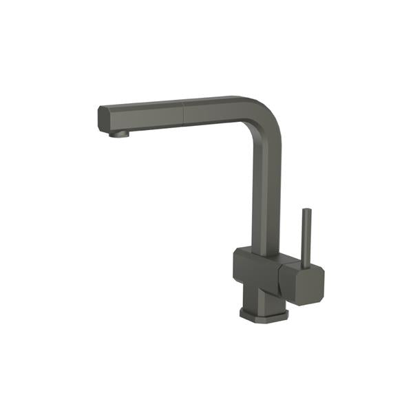 Flusso - Cito - Dual Spray Stainless Steel Kitchen Faucet With Pull Out