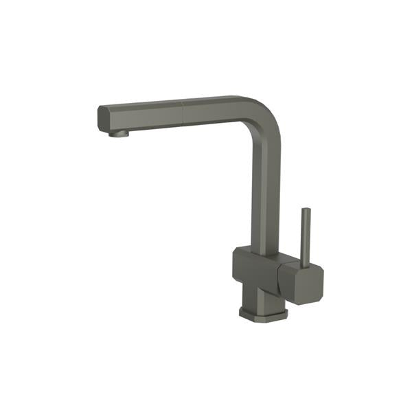 Flusso - Cito - Dual Spray Stainless Steel Kitchen Faucet With Pull Out
