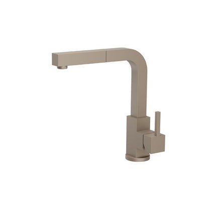 Flusso - Deus - Dual Spray Stainless Steel Kitchen Faucet With Pull Out