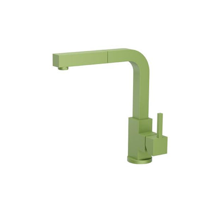 Flusso - Deus - Dual Spray Stainless Steel Kitchen Faucet With Pull Out