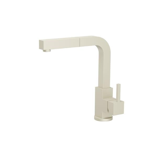 Flusso - Deus - Dual Spray Stainless Steel Kitchen Faucet With Pull Out